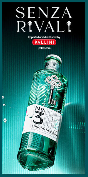No. 3 London Dry Gin - Senza Rivali - Imported and distribuited by Pallini