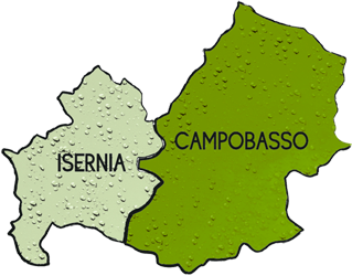 mappa MOLISE cartina