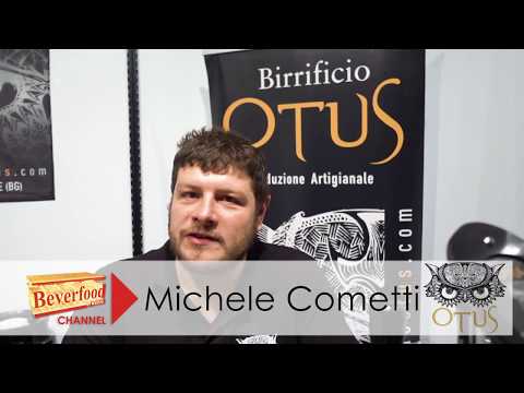 Michele Cometti stand Birrificio Otus di Seriate - IBF 2018