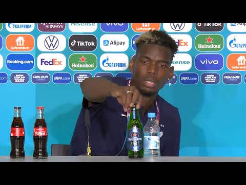 France 1-0 Germany - Paul Pogba ​- Man Of The Match Press Conference (Removes Heineken) - Euro 2020
