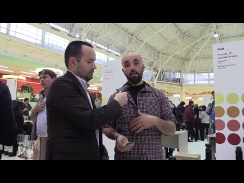 Enrico Cauda di Cascina Fornace intervista Live Wine 2016 Beverfood.com