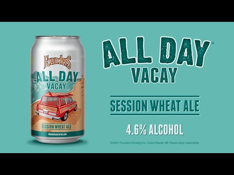 Founders Brewing Company - All Day Vacay