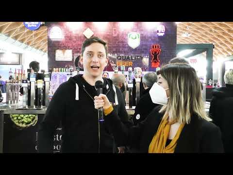 Lorenzo Bossi di QBA Quality Beer Academy a Beer &amp; Food Attraction 2022