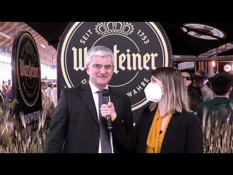 L&#039;Amministratore Delegato di Warsteiner Luca Giardiello al Beer&amp;Food Attraction 2022
