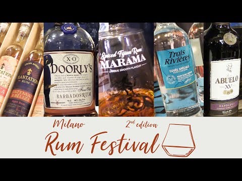 Milano Rum Festival 10/02/2018 - Rum liscio o da miscelazione