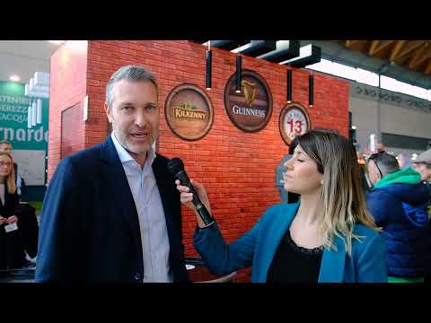 Francesco Bittinelli di Diageo Italia a Beer&amp;Food Attraction 2023