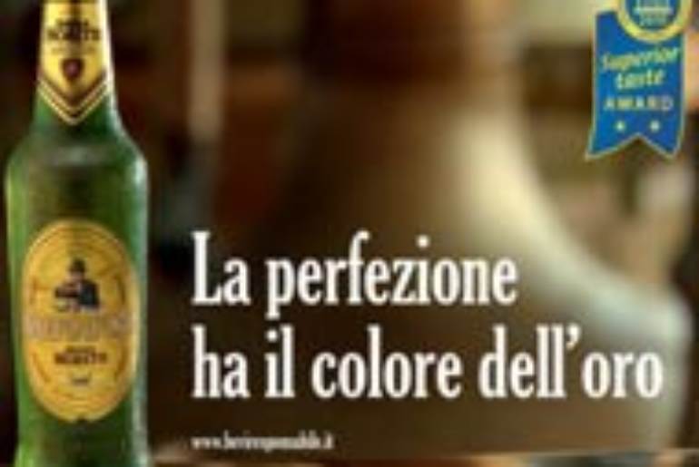 Birra Moretti Baffo D Oro On Air Il Nuovo Spot Perfezione Per Mettere In Risalto L Eccellenza Della Birra