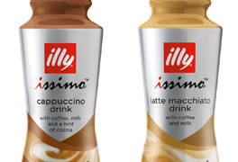 Cappucino Dink Latte Macchiato Drink Confezione 250ml illy Issimo