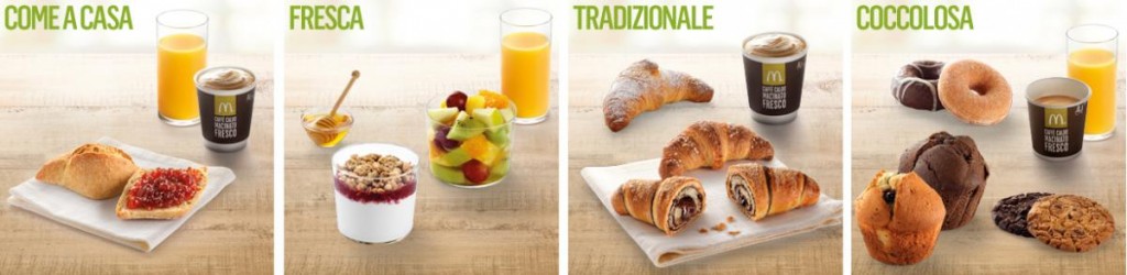 mcdonald's prima colazione