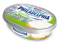 Philadelphia senza lattosio