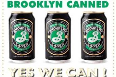 brooklyn lager cans
