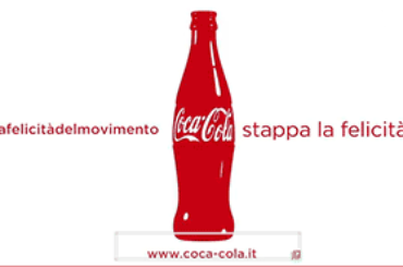 Stappa la felicità con Coca Cola