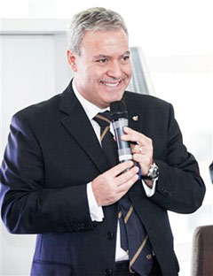 Antonello Maietta presidente dell'AIS (Associazione Italiana Sommelier