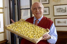 Giovanni Rana Imprenditore Testimonial in Pubblicità