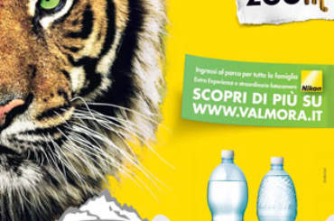 Valmora Acqua Minerale - Grande Concorso con Valcimora vinci Zoom - Tigre