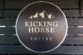Kicking horse coffe logo