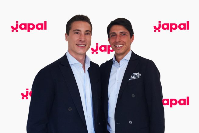 Paolo Broglia (sinistra) e Jacopo Moschini (destra)  fondatori della startup Japal