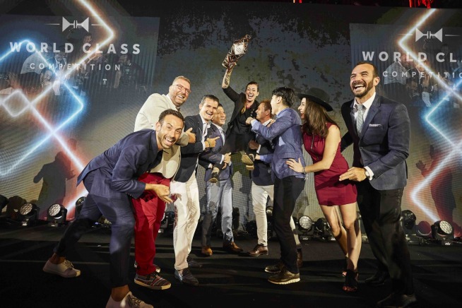 World Class Bartender of the Year 2017 Kaitlyn Stewart and the World Class Hall of Fame