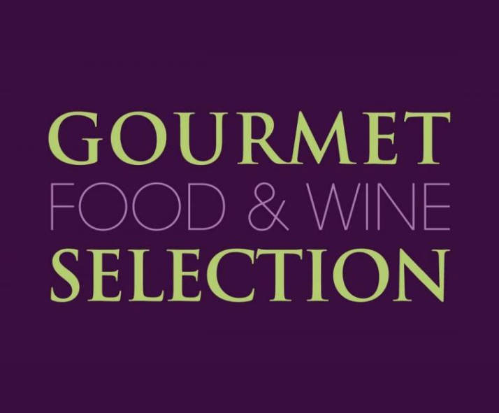 Gourmet food & wine selection