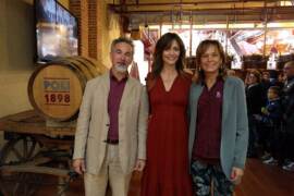 Jacopo e Cristina Poli con Francesca Cavallin