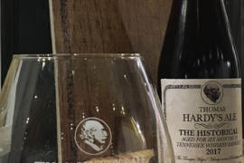 Thomas Hardy's Ale glass
