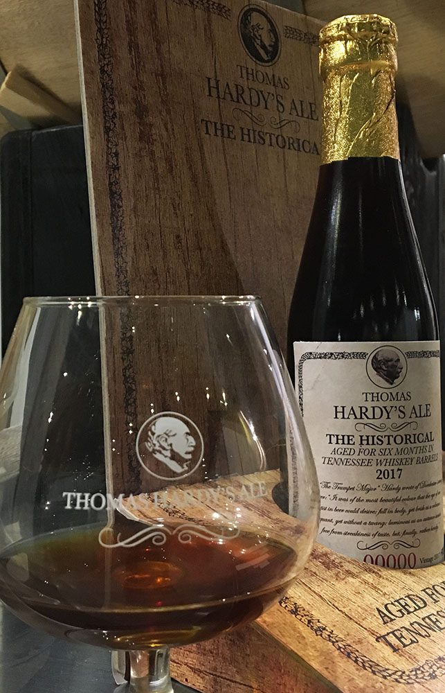 Thomas Hardy's Ale glass