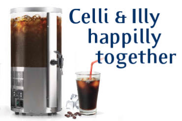Celli & Illy happilly together caffè freddo