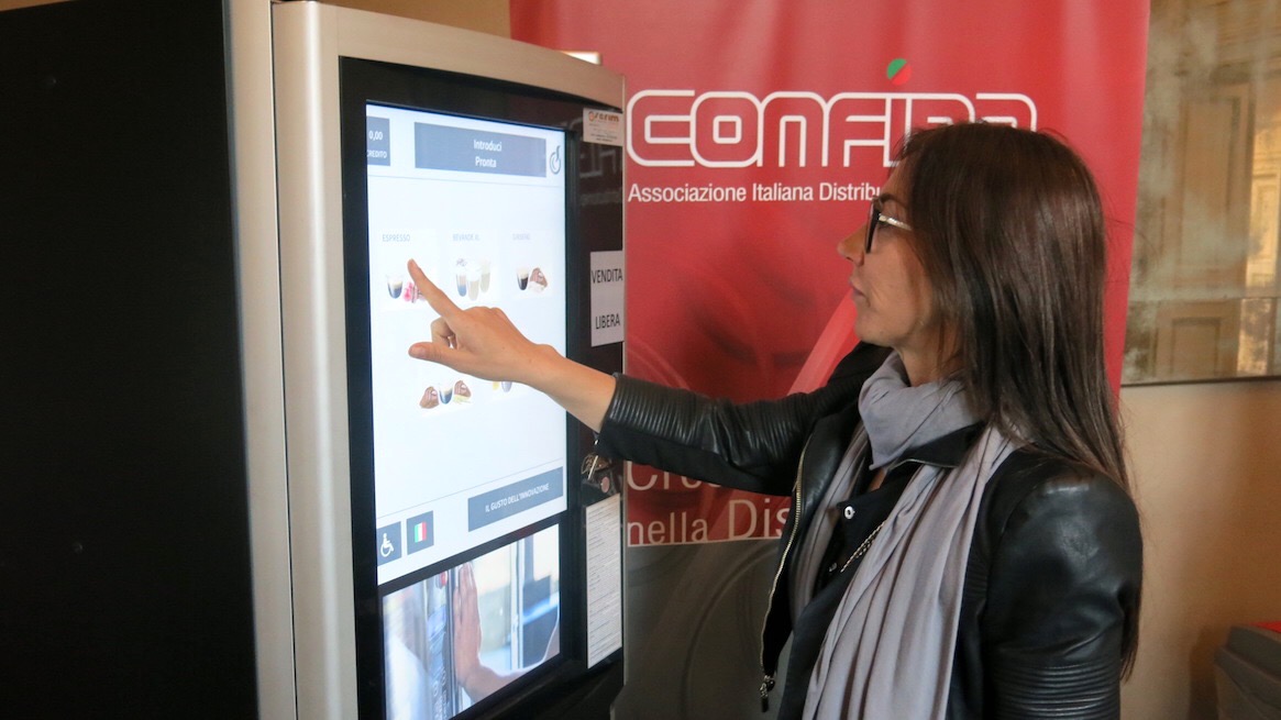 Confida - vending machine smart touch screen Confida - vending machine smart touch screen