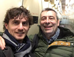 Gianriccardo Corbo, attuale presidente MoBI, e Kuaska