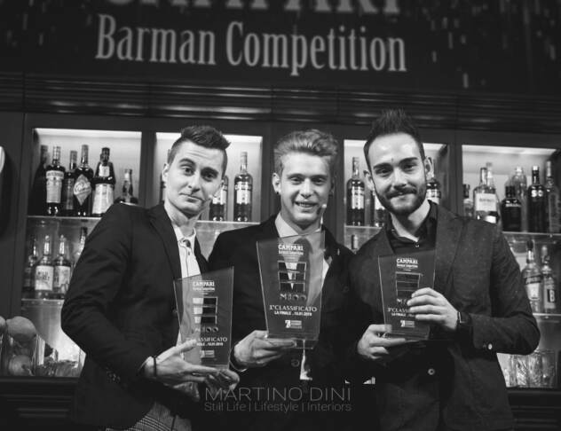 I finalisti. da sx: Michael Tommasi, Stefano Cattaneo e Alessandro Fanfani