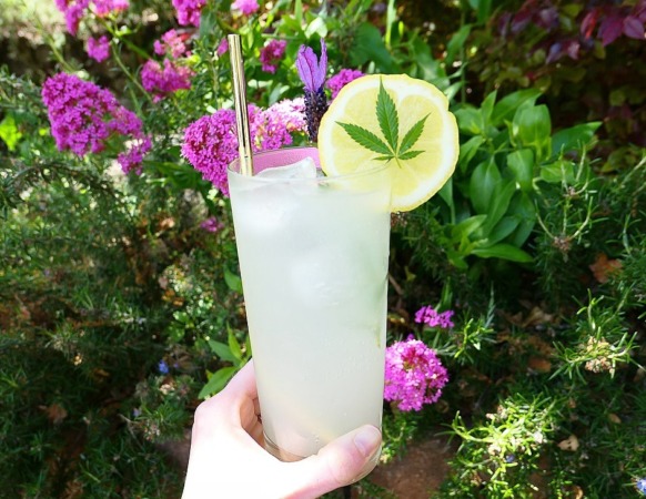 6. Cocktail alla cannabis (@theherbsomm)