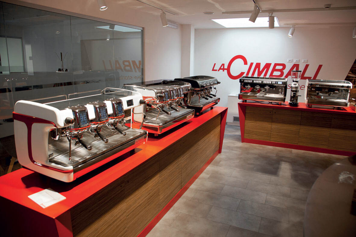 Nuova filiale GC Roma_2_area showroom La Cimbali