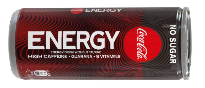Coca-Cola Energy no Sugar Lattina