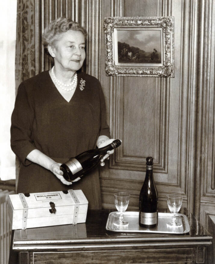 Madame Bollinger - Champagne - Aÿ - Metà anni '60