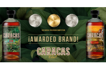 premiati con medaglia d’argento anche Ron Caracas Nectar e Ron Caracas Club Anejo 8 Años, quest’ultimo ha ricevuto anche la prestigiosa medaglia d’oro per il design.
