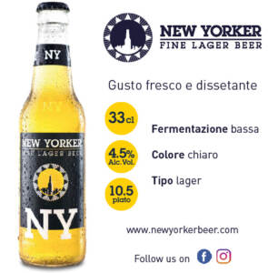 immagine New Yorker Fine Lager Beer