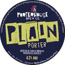 Porterhouse Plain Porter - Birra confezione