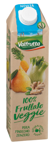 Valfrutta Frullato 100% Veggie Logo/Marchio