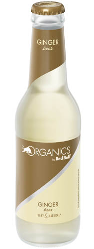 Organics by Red Bull Ginger Beer Logo/Marchio