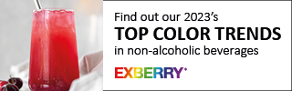 EXBERRY by GNT: Find out our 2023's Top Color Trends in non-alcoholic beverages