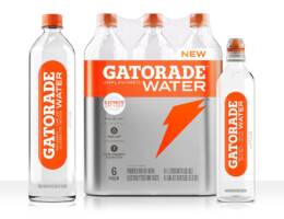 PepsiCo lancia la sua nuova acqua alcalina “Gatorade Water” infusa con elettroliti