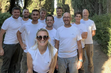 il team di Fattoria di Petrognano