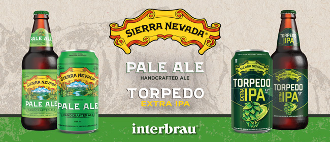 Sierra Nevada, pioniera della Craft Beer Revolution, distribuita da Interbrau