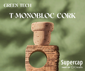Supercap part of Crealis - Maestro T-Glass - Maestro T-Medallion - Green Tech T-Monobloc  Cork