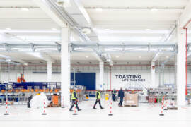 La nuova area dello stabilimento di Novi Ligure