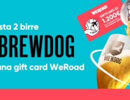 “Viaggia con Brewdog e WeRoad”: il nuovo concorso della birra craft scozzese