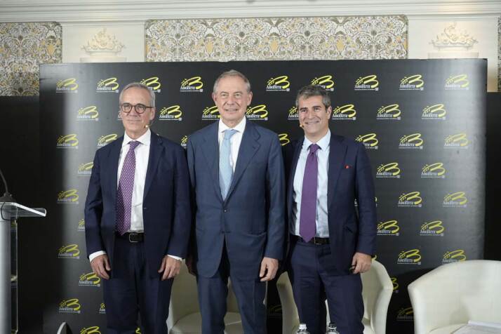 da sx Alfredo Pratolongo, Adolfo Urso, Federico Sannella da sx Alfredo Pratolongo, Adolfo Urso, Federico Sannella