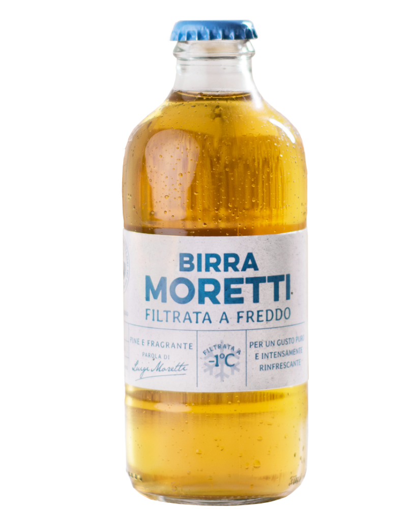 Birra Moretti Filtrata a Freddo - Birra confezione