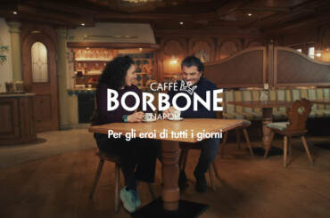 Federica Brignone e Alberto Tomba - Caffè Borbone