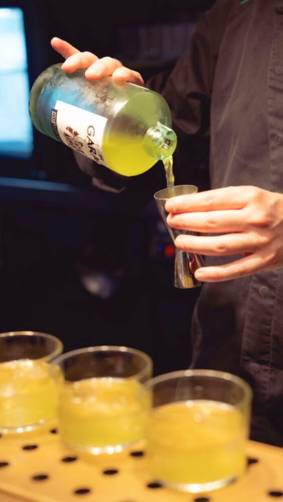 Garage Gin Nardini usato in miscelazione